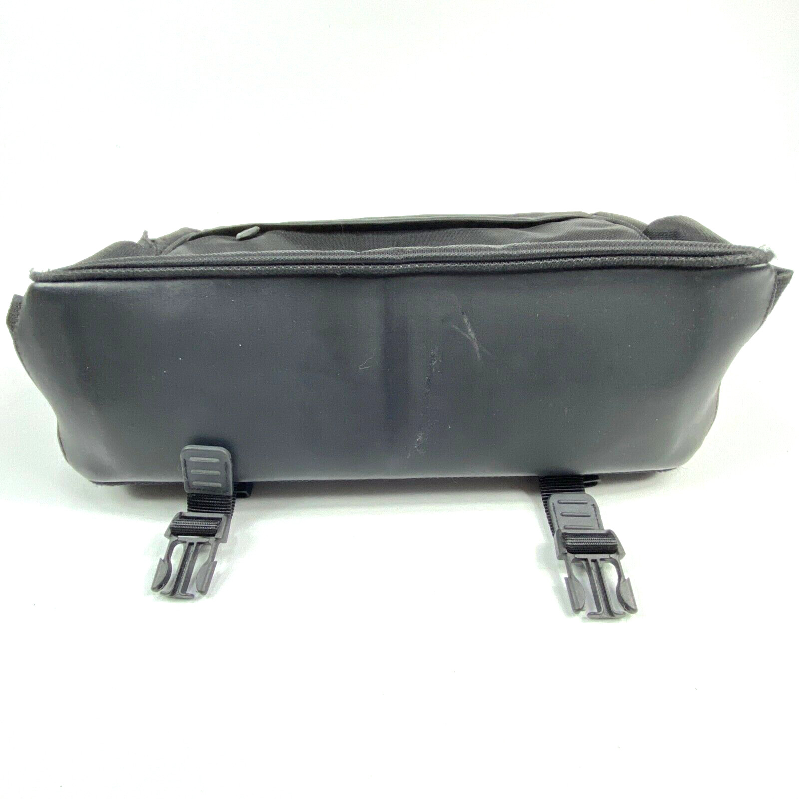 Tumi T2 Black Ballistic Nylon Expandable Messenger Computer Briefcase Bag 