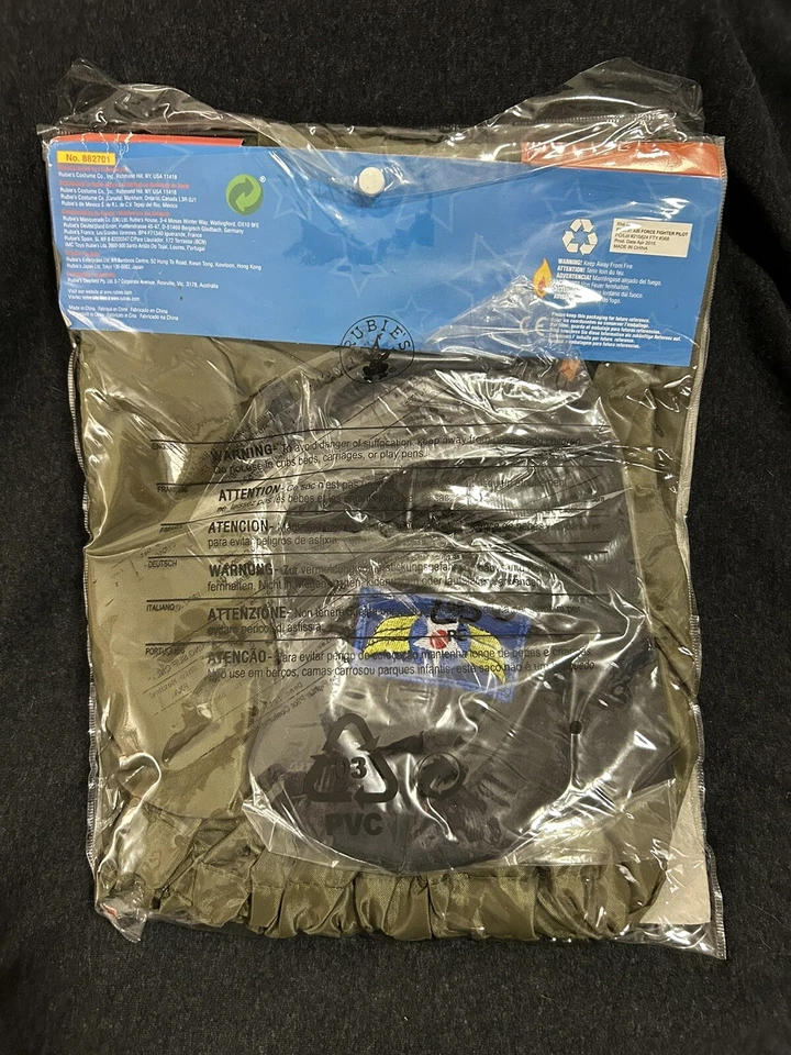 Halloween Costume Heroes Air Force Fighter Boys Pilot Costume - Image 2 of 3