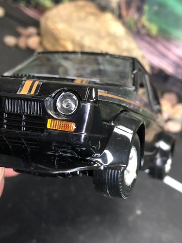 Imperfect 1:24 Diecast Bburago Italy BLACK & GOLD FIAT RITMO ABARTH No Box AS-IS - Picture 3 of 20