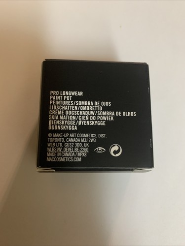 MAC SINK TO A WHISPER Paint Pot shadow rare hard to find NEW in box longwearing - Picture 4 of 5