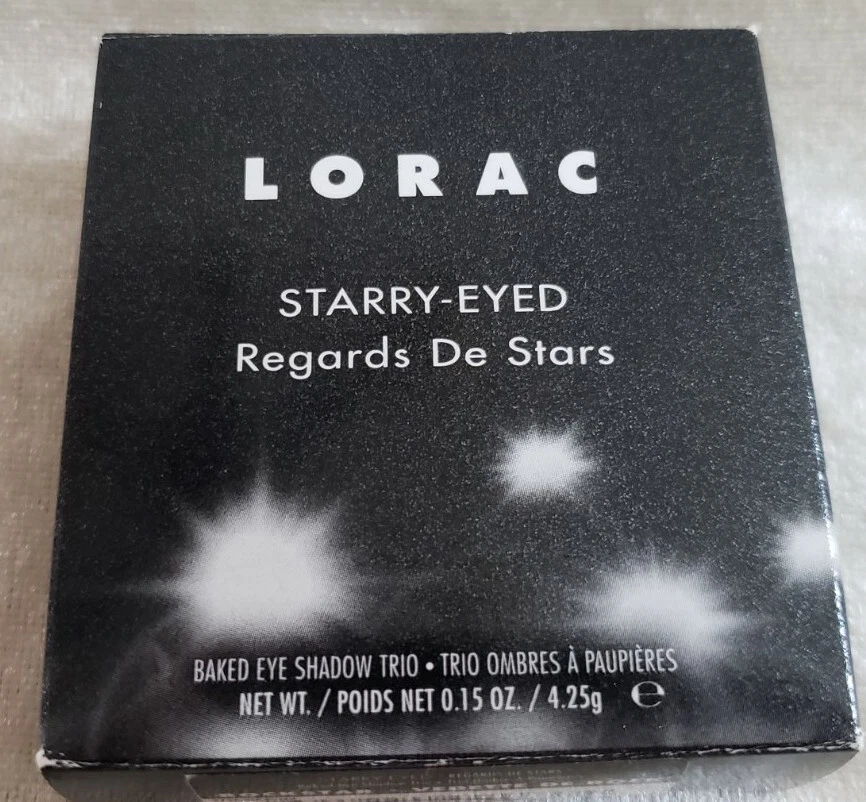 LORAC Starry-Eyed Baked Eye Shadow Trio ROCKSTAR 0.15 oz / 4.25 g NEW Rare NIB - Image 2 of 4