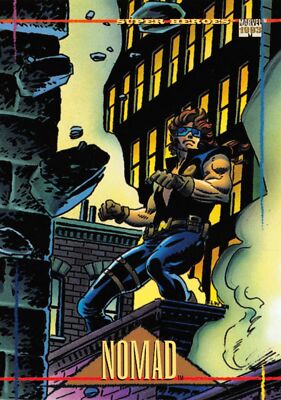 NOMAD / 1993 Marvel Universe Series 4 (SkyBox) BASE Trading Card #86