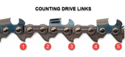 Confezione Da 2 Catene Per Motoseghe Da 8 Pollici, 1/4", 1 Mm - Foto 7