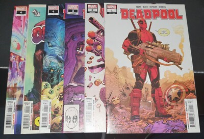 Marvel Comics Deadpool #1-6, 1 2 3 4 5 6 VF/NM #DC00560