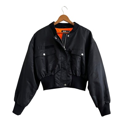 ジャケット・アウター meltthelady cropped leather like jacket S6302db77fbab460b8959c6d60187e
