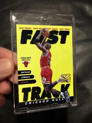 NEW! Michael Jordan fan made "Fast Track" card /150