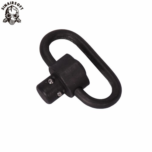 2PCS Heavy Duty Flush Push Button Quick Detach 1.25" Rifle QD Sling Swivel Mount - Picture 5 of 6