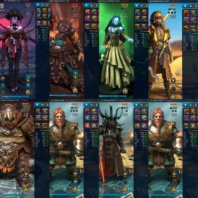 Raid Shadow Legends!EPIC Mid-Game!2 Mythic,153 Legend!Acrizia,2XGnut,Siphi6*!!!