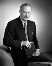 Conrad Nagel on the game show Celebrity Time 1 Old TV Radio Photo