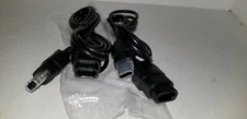 2  NEW  6FT CONTROLLER EXTENSION CABLE FOR THE ORIGINAL FIRST XBOX CONSOLE 