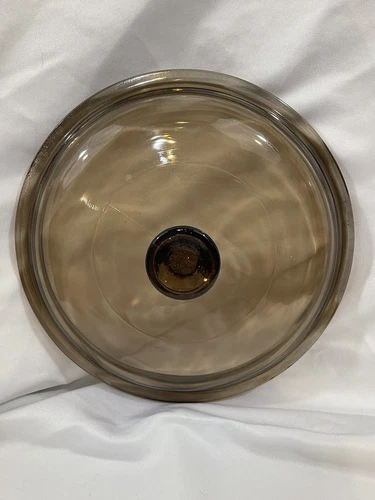 Vision Cookware Pyrex Corning Ware Round Amber V-1.5-C Replacement Lid