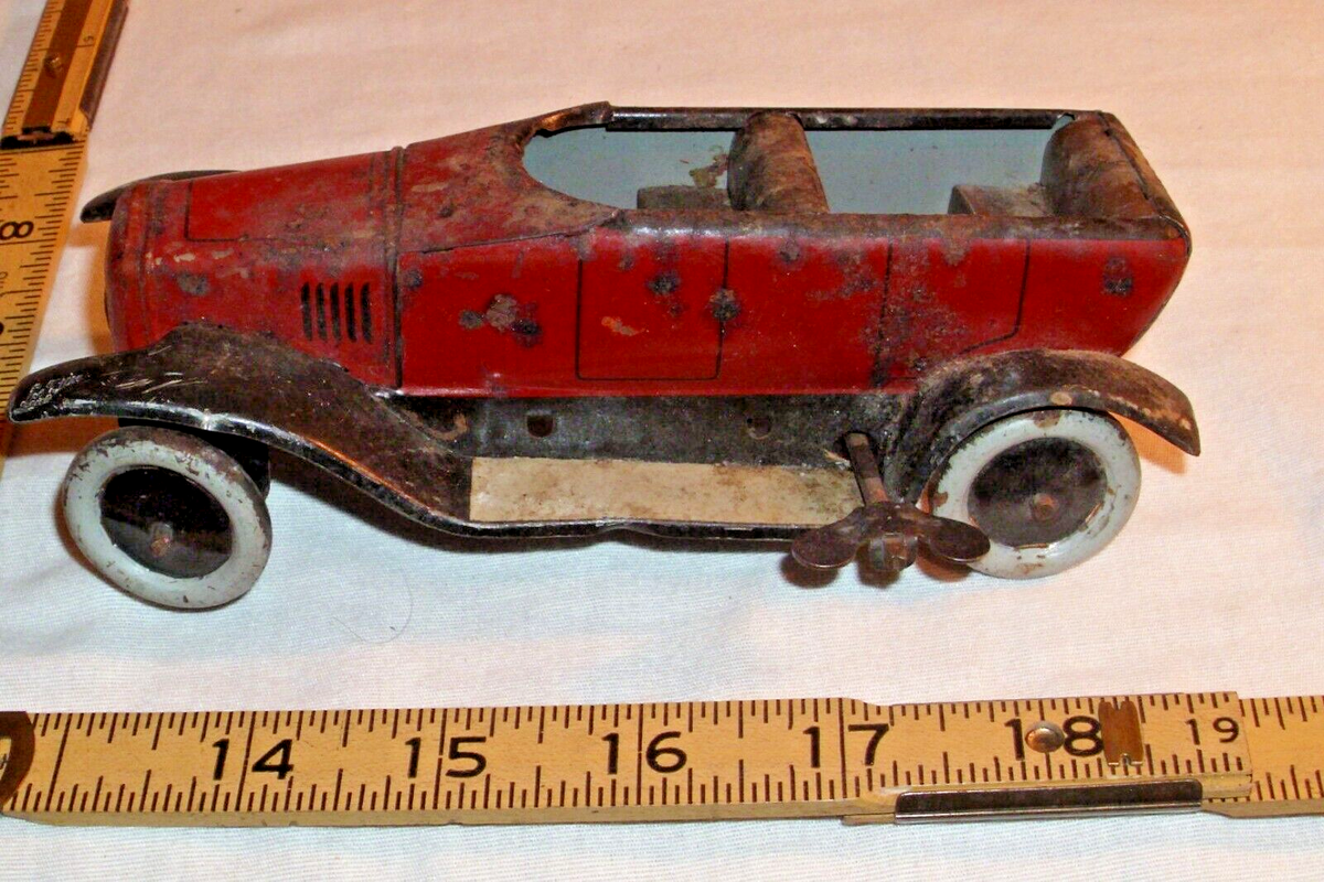 BING OF GERMANY 1920s FOUR DOOR CAR TIN WIND UP TOY | eBay