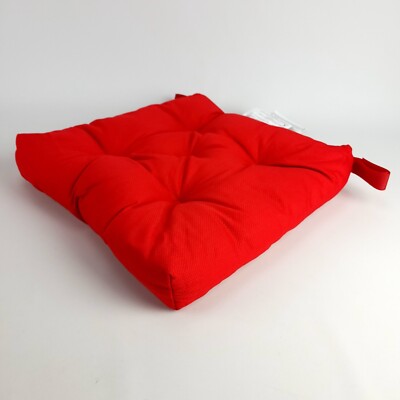 IKEA Malinda Chair Pad Bright Red 16/14x15x3