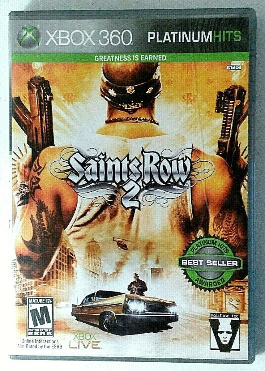 Saints Row 2 Couverture Xbox 360