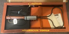 Mr. Cheftender RANGER Vtg Electric BBQ Grill CHARCOAL WOOD Fire Starter USA MADE