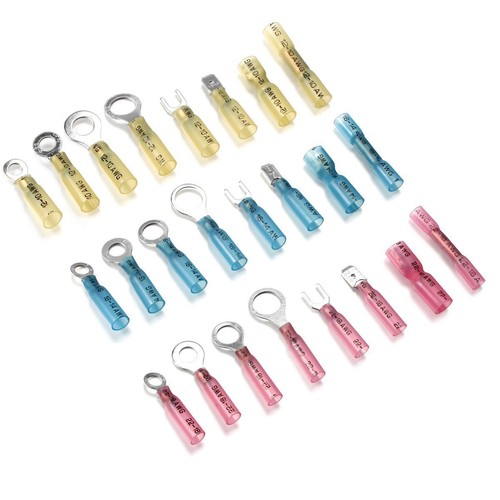240pcs Heat Shrink Wire Connectors Marine Automotive Waterproof Terminals Set - Picture 7 of 11