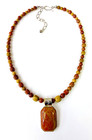 HSN Jay King Sterling Silver Multicolor Dreamy Chalcedony Beaded Necklace — photo 1