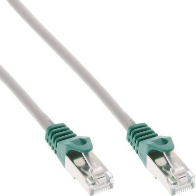 InLine  Crossover Patchkabel SF/UTP Cat.5e grau 30cm