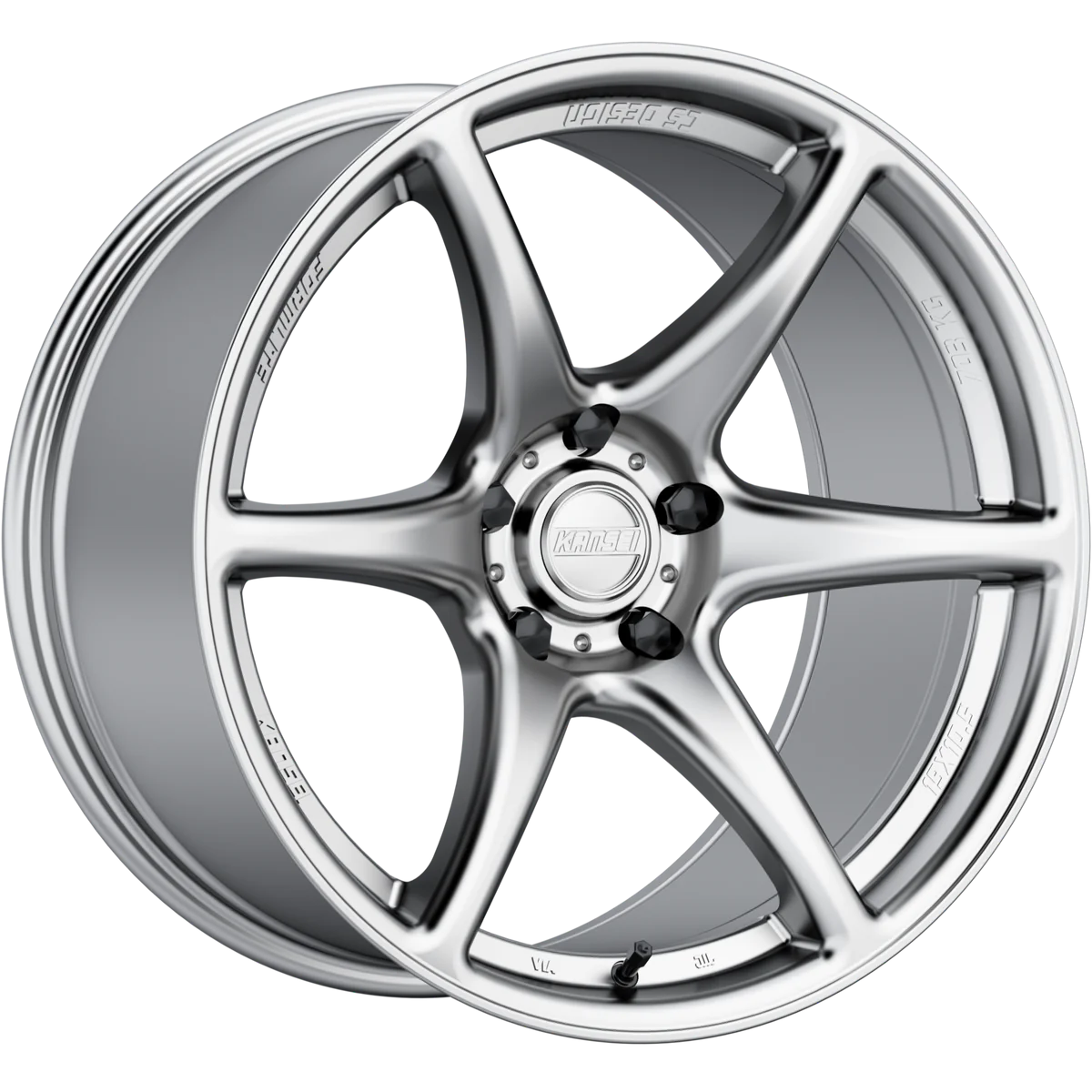 18x9.5 +22 5x100 Kansei Wheels K11S TANDEM Hyper Silver