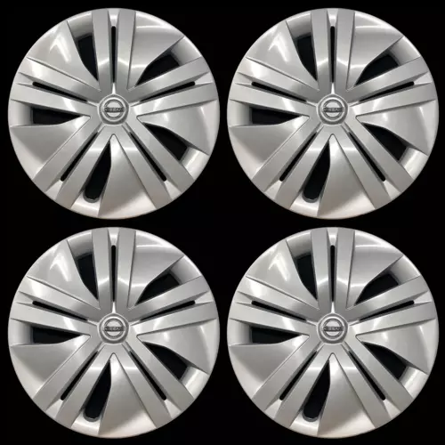 Hubcap Replacement Set for Nissan Leaf 2018-2023 - OEM Silver 16-in Wheel Cover