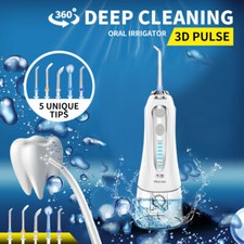 Cordless Water Flosser Dental Oral Irrigator Travel Teeth Cleaner Water Flosser