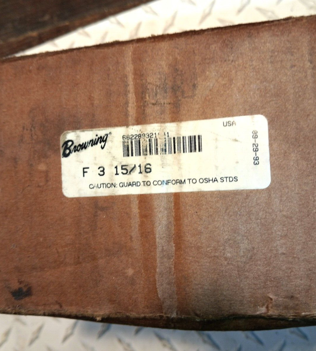 Browning F, QD Bushing, 3-15/16" Bore