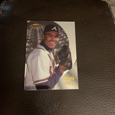 1998 Bowman's Best Atlanta Braves Baseball Card #131 Odalis Perez RC