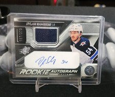 2022-23 UPPER DECK SPx DYLAN SAMBERG Rookie Autograph Jersey #167/375 - Jets