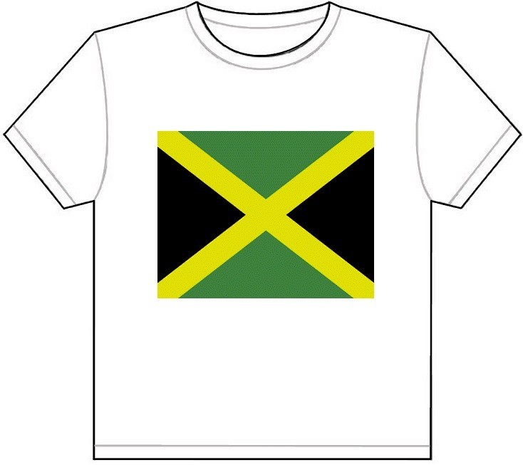 JAMAICA COUNTRY FLAG T-SHIRT TEE PICTURE PHOTO kingston queens