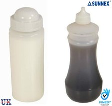 Salt Shaker Vinegar Bottle Fish Chips Shop Takeaway Cafe Restaurant  2 pcs Set