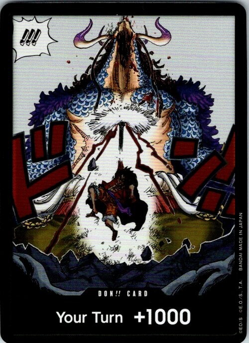 Your Turn +1000 (Alt Art) - NM - One Piece - Awakening of the New