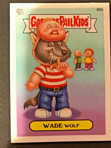 WADE Wolf #85b Garbage Pail Kids 2013 Mini card