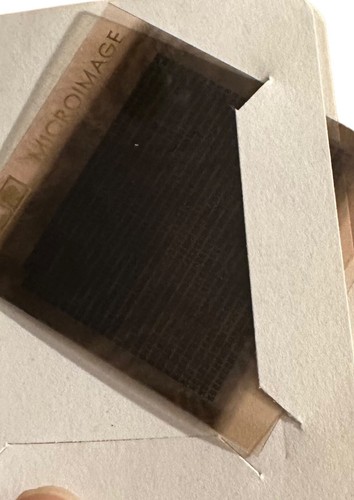 "De colección NCR Biblia más pequeña del mundo PCMI microimagen Antiguo y Nuevo Testamento 2x2""" - Imagen 9 de 9