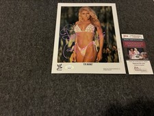 Terri Runnels Signed 8x10 Photo Jsa Coa Wwf Wwe Autograph Diva Sexy