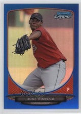 2013 Bowman Prospects Chrome Blue Refractor 80/250 Jose Cisnero #BCP35 0l1