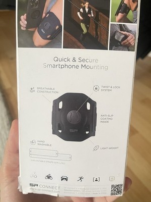 SP Connect Arm Band Smartphone Armband Halterung Sicher & Leicht Schwarz