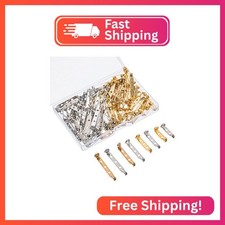 Shappy 100 Pieces Brooch Pin Backs Bar Pins Backs for Crafts Safety Clasp with P