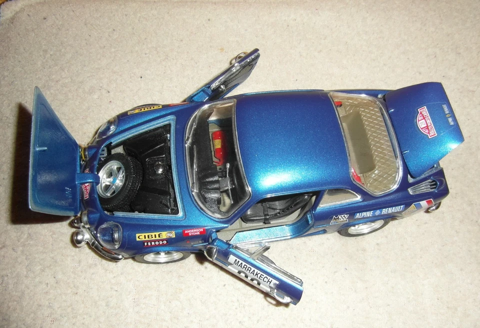 Renault Alpine A110 BBURAGO 1:16  (no 1:18) - Immagine 3 di 4