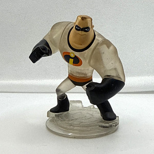 Disney Infinity Crystal Mr. Incredible Figure The Incredibles w/ Base (RARE)