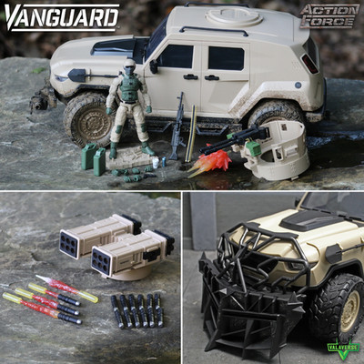 NEW / SEALED VALAVERSE ACTION FORCE 1:12 REZVANI VANGUARD TAN