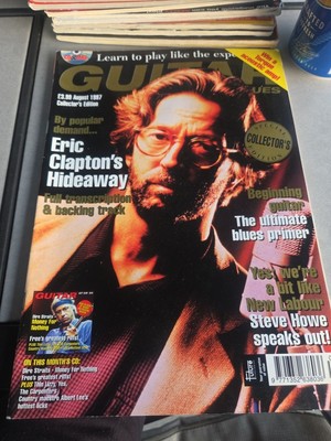 Guitar Techniques Magazine August 1997 mbox1689 Eric Clapton - No CD