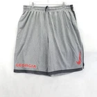 NEW Nike Georgia Bulldogs Shorts Mens 2XL Gray NCAA Basketball Dri Fit Athletic