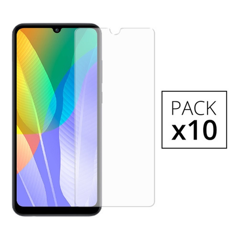 Verre trempé Huawei Y6p 2020 lot de 10 films de protection écran transparents
