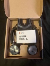 Poly Voyager Focus 2 Microsoft Teams Certified USB-C Headset +USB-C/A Adapter