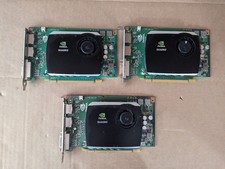 LOT OF 3 NVIDIA 180-10788-0005-A00 QUADRO FX 580 512MB VIDEO CARD