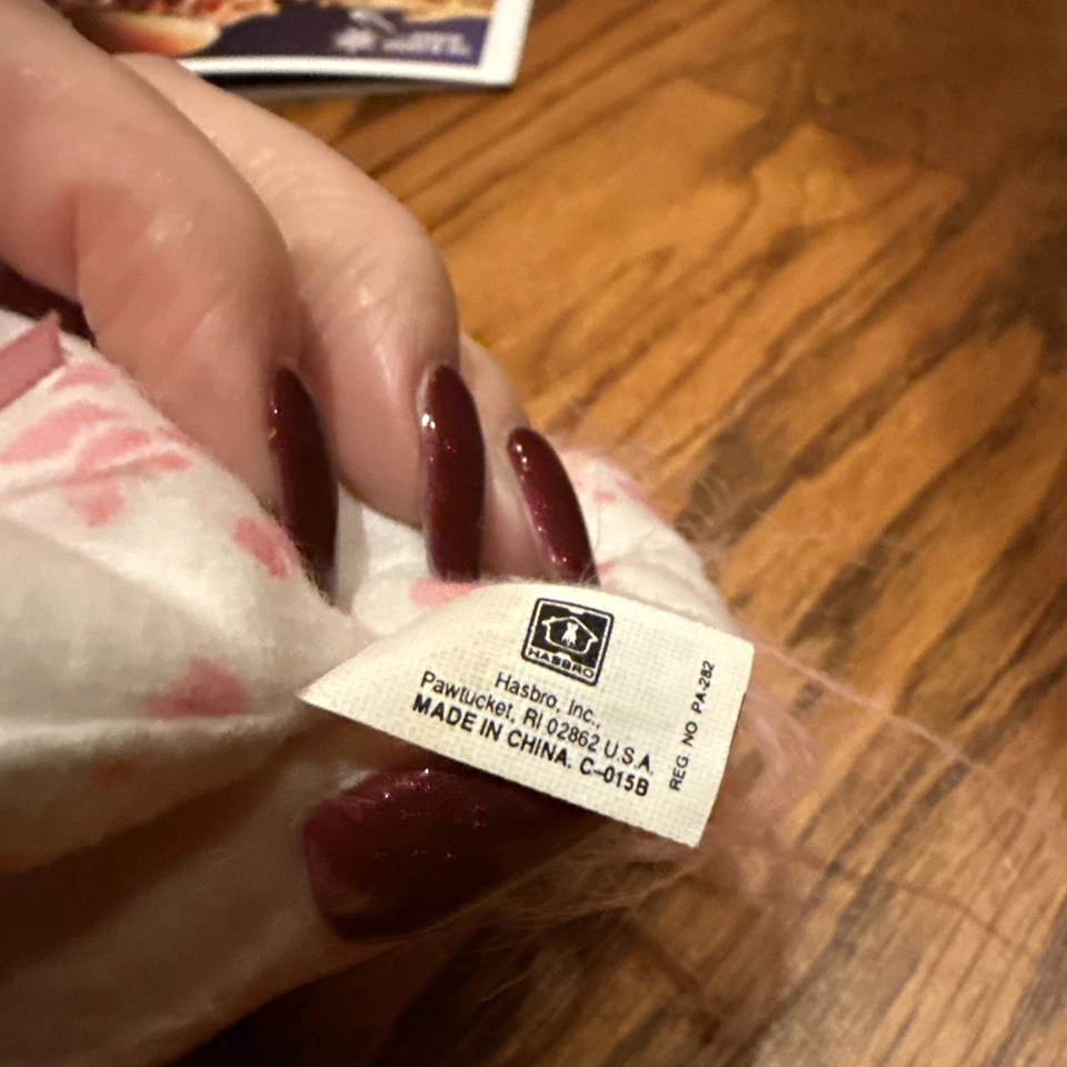 Vintage Pony Surprise White and Pink Baby Pony  - Hasbro - 1993 - USED - Image 3 of 3