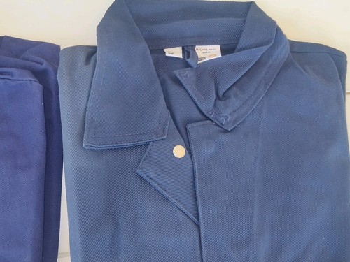  (2)- VTG NOS Sears Coveralls Work Wear 42 TALL Blue Sanforized 1pc Worksuits  - Picture 7 of 14