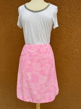 Vintage Lilly Pulitzer Sportswear Division Women's Sz 12 Pink Floral Short Skirt