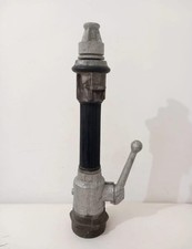 Vecchia Lancia Antincendio In Alluminio Dismissione Vecchio Impianto.