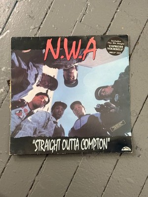 N.W.A Straight Outta Compton LP Sleeve Only UK Press BRLP 534 842 442-1 Priority